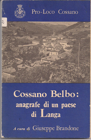 Cossano Belbo - Anagrafe di...