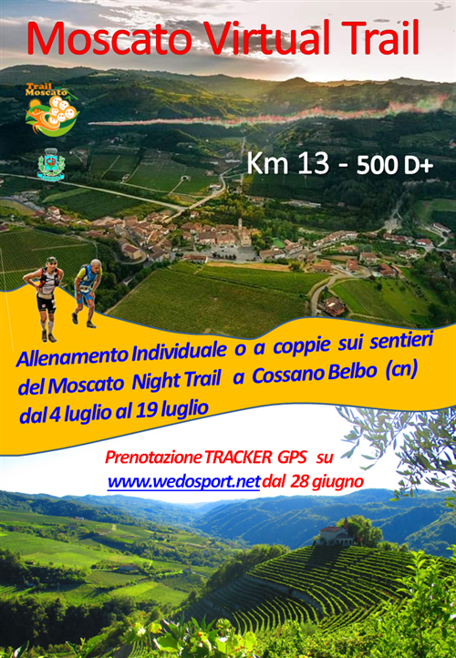 MOSCATO VIRTUAL TRAIL dal 4 al 19 luglio 2020